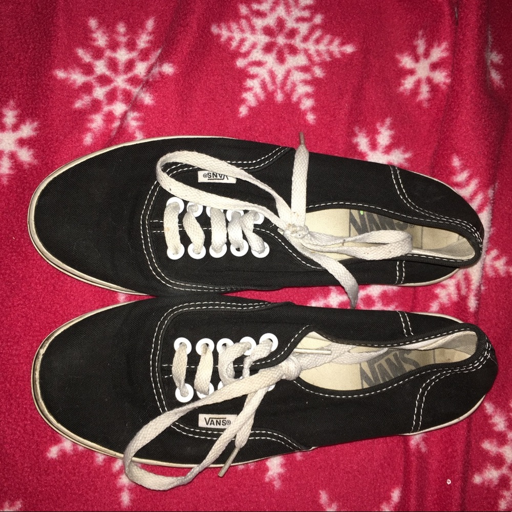 **PRICES NEGOTIABLE** black vans